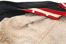 LATE 19TH C. US WEST HAND SEWN LINEN JACKET