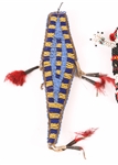 LATE 19TH C. NATIVE AMERICAN BEADED TRADE GOODS