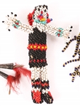 LATE 19TH C. NATIVE AMERICAN BEADED TRADE GOODS
