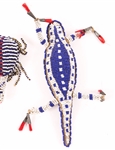 LATE 19TH C. NATIVE AMERICAN BEADED TRADE GOODS
