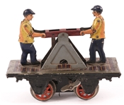 EARLY 20TH C. BING O GA. WINDUP HAND CAR