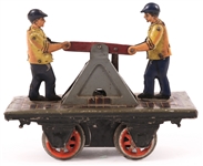 EARLY 20TH C. BING O GA. WINDUP HAND CAR