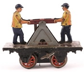 EARLY 20TH C. BING O GA. WINDUP HAND CAR