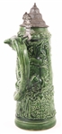 20TH C. 1.5 LITER GERMAN BEER STEIN 