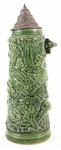 20TH C. 1.5 LITER GERMAN BEER STEIN 