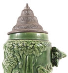 20TH C. 1.5 LITER GERMAN BEER STEIN 