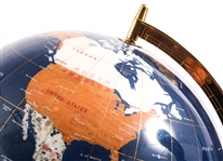 SEMI-PRECIOUS STONE GLOBE