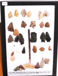 NORTH AMERICAN KNAPPED LITHIC PROJECTILE POINTS & TOOLS