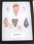 NORTH AMERICAN KNAPPED LITHIC PROJECTILE POINTS & TOOLS