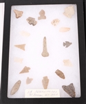 NORTH AMERICAN KNAPPED LITHIC PROJECTILE POINTS & TOOLS