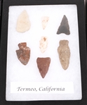 NORTH AMERICAN KNAPPED LITHIC PROJECTILE POINTS & TOOLS
