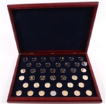 FRANKLIN MINT PRESIDENTS COIN COLLECTION