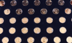 FRANKLIN MINT PRESIDENT'S COIN COLLECTION