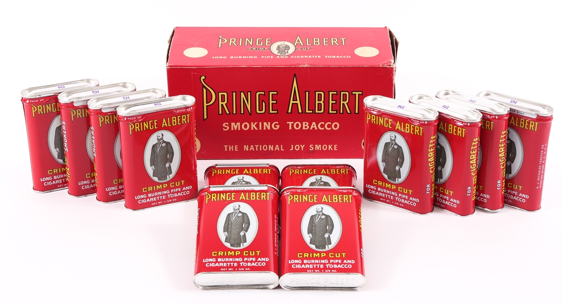 PRINCE ALBERT POCKET TIN DEALERS BOX OF 12