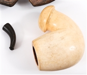 WOOD, MEERSCHAUM, AND CERAMIC PIPES, BOWLS, & STEMS 