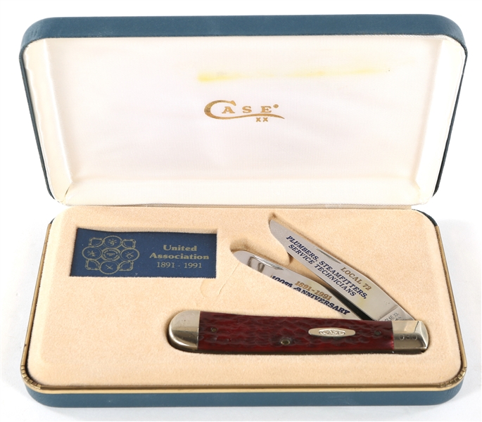 CASE XX 6254 COLLECTORS SERIES TRAPPER POCKET KNIFE