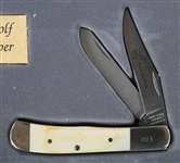 PARKER USA WILD LIFE SERIES WOLF TRAPPER POCKET KNIFE