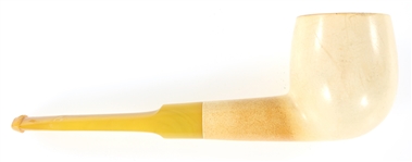 FISCHER BLOCK MEERSCHAUM PIPE WITH CASE