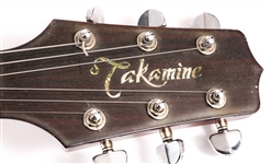 1992 TAKAMINE FP360SC ACOUSTIC GUITAR WITH HARD CASE
