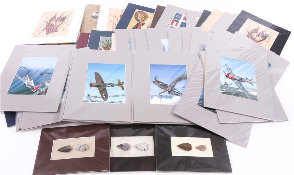 COMMERCIAL MILITARY & AMERICANA THEMED PRINTS