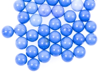 20TH C. OPAQUE BLUE MARBLES
