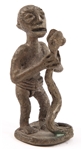 20TH C. ASHANTI AKAN BRASS GOLD WEIGHT