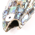 MID 20TH C. ARTICULATED ABALONE FIGURAL BOTTLE OPENER