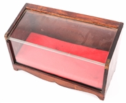 EARLY 20TH C. A. STEIN & COMPANY PRODUCT DISPLAY CASE