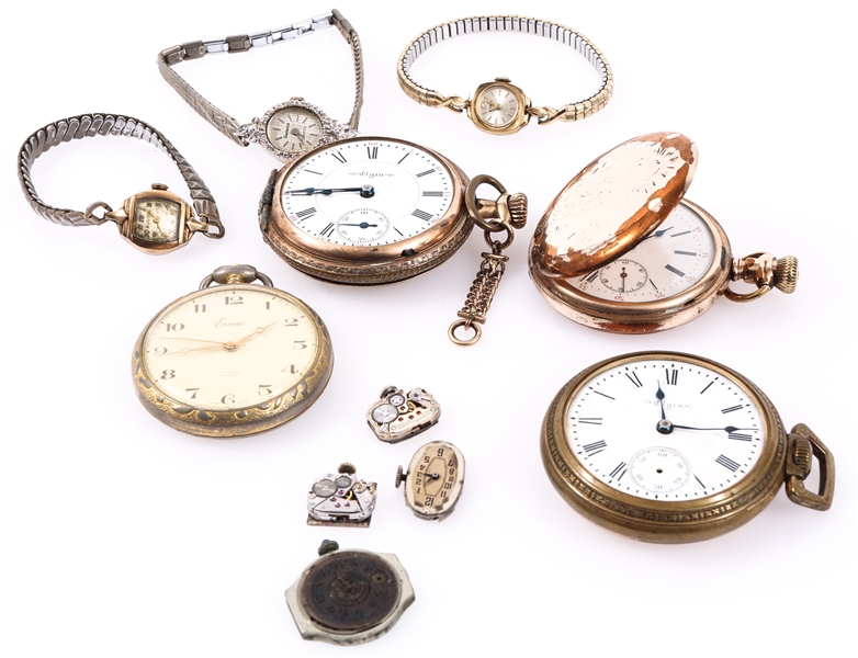 POCKET & WRISTWATCHES - FOR PARTS OR REPAIR
