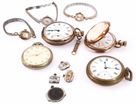 POCKET & WRISTWATCHES - FOR PARTS OR REPAIR