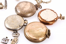 POCKET & WRISTWATCHES - FOR PARTS OR REPAIR