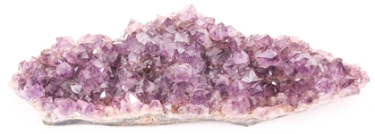 AMETHYST CRYSTALS IN STONE MATRIX 