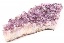 AMETHYST CRYSTALS IN STONE MATRIX 