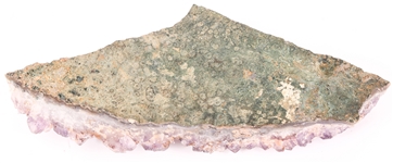 AMETHYST CRYSTALS IN STONE MATRIX 