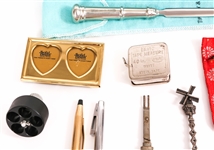 DESK ACCESSORIES - PENS, VIALS, MINIATURE TOOLS