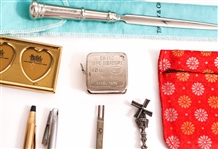 DESK ACCESSORIES - PENS, VIALS, MINIATURE TOOLS
