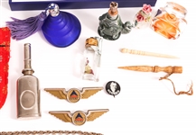 DESK ACCESSORIES - PENS, VIALS, MINIATURE TOOLS