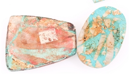 CABOCHON CUT TURQUOISE PIECES
