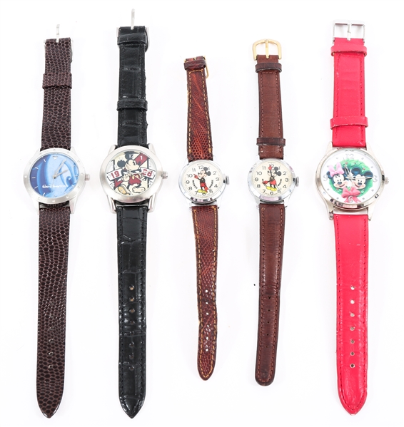 WALT DISNEY MICKEY MOUSE WATCHES - MANUAL & QUARTZ