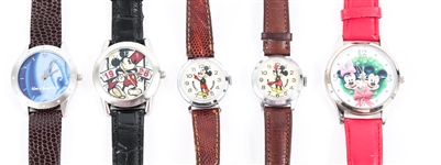 WALT DISNEY MICKEY MOUSE WATCHES - MANUAL & QUARTZ