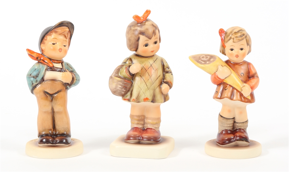 M.I. HUMMEL CLUB BY GOEBEL PORCELAIN FIGURINES