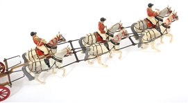 BRITAINS HISTORICAL SERIES HORSE & CARRIAGE SET 9402