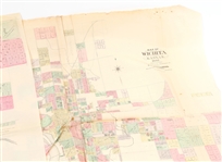 LATE 19TH & EARLY 20TH C. KANSAS MAPS LOT OF 6