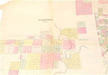 LATE 19TH & EARLY 20TH C. KANSAS MAPS LOT OF 6
