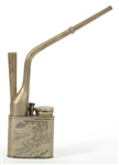 ENGRAVED BRASS CHINESE WATER PIPE