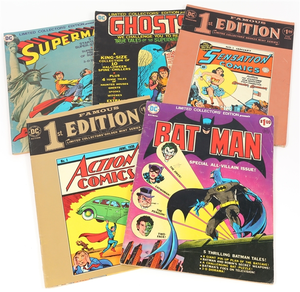 DC FAMOUS FIRST EDITIONS & LIMITED COLLECTORS COMICS