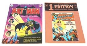 DC FAMOUS FIRST EDITIONS & LIMITED COLLECTOR'S COMICS