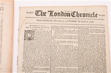 ATHENIAN MERCURY & LONDON CHRONICLE NEWSPAPERS 
