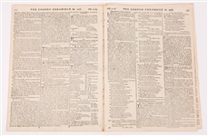 ATHENIAN MERCURY & LONDON CHRONICLE NEWSPAPERS 
