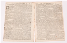 ATHENIAN MERCURY & LONDON CHRONICLE NEWSPAPERS 